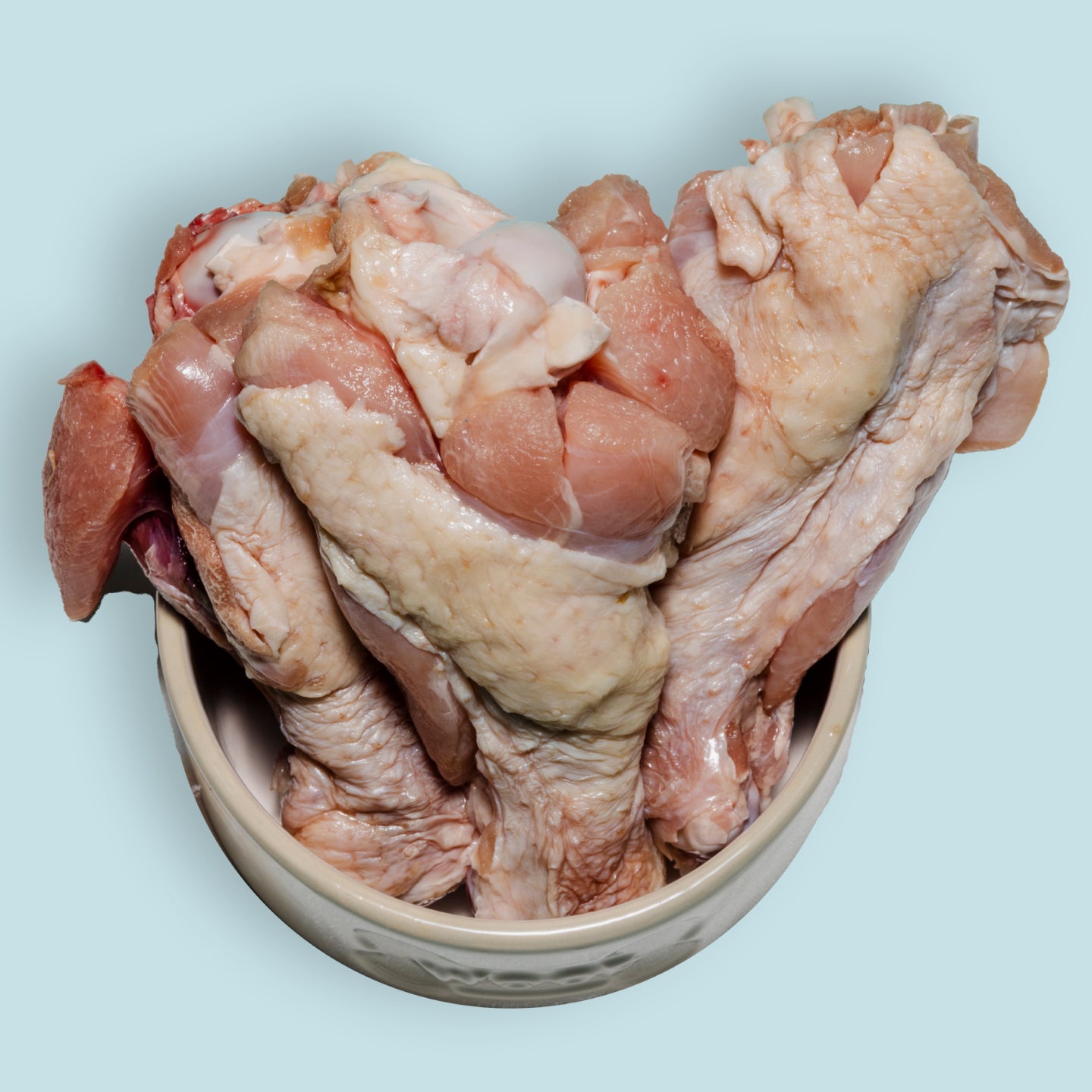 raw turkey drum for dogs
