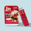 duck for cats pack. pink packaging blue text reads. duck for cats 500g